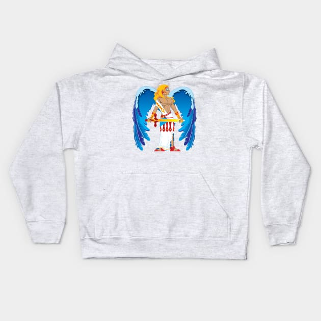 St. Michael Kids Hoodie by The Cuban Witch
